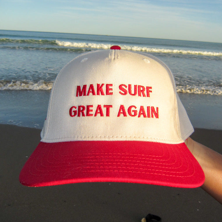 MAKE SURF GREAT AGAIN TRUCKER HAT